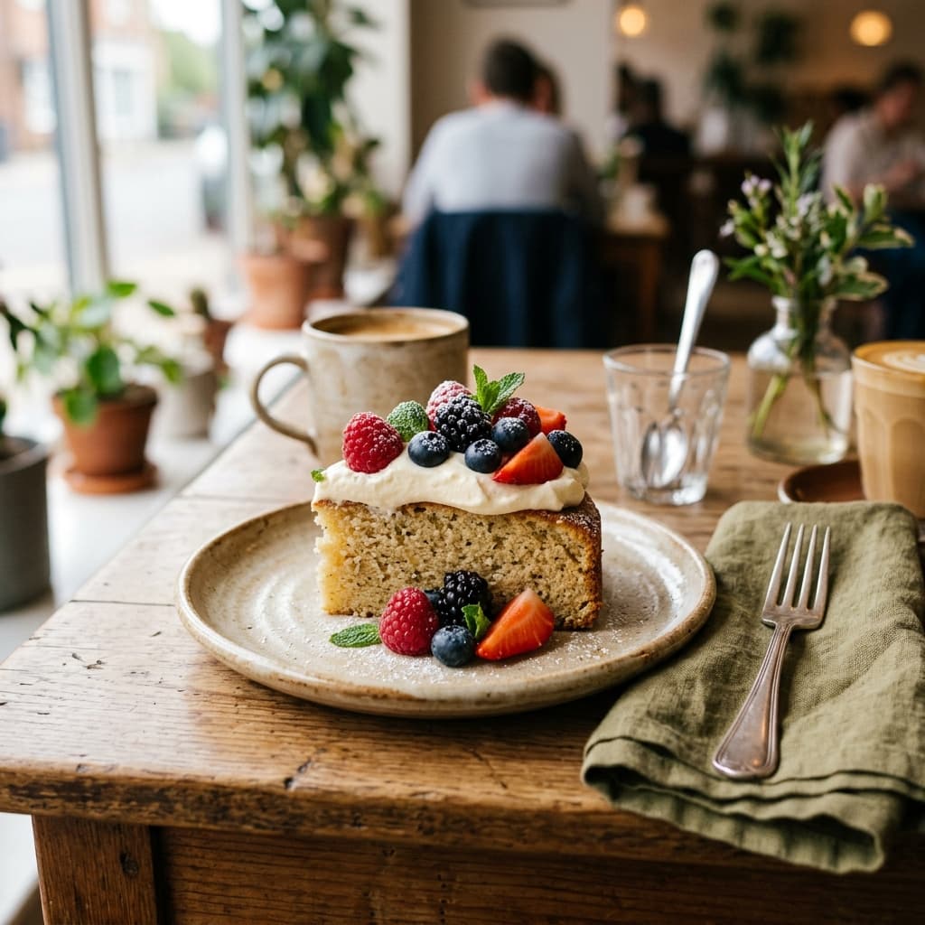 Honey Cardamom Cake