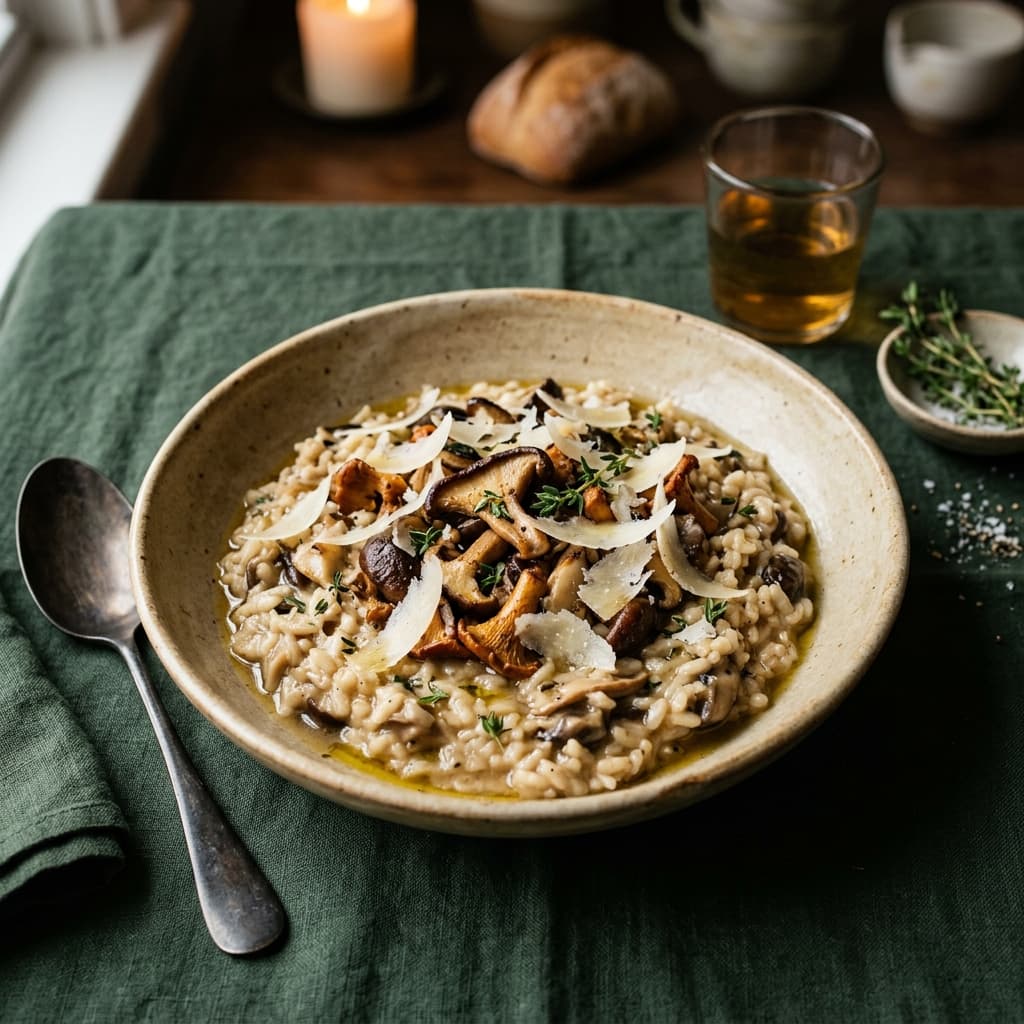 Mushroom Risotto